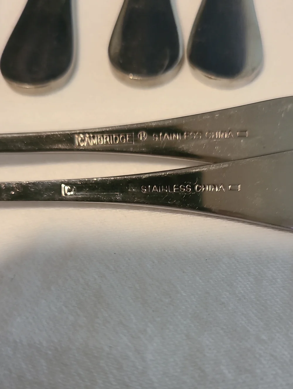 Cambrige Stainless China, Forks 6, Flatware